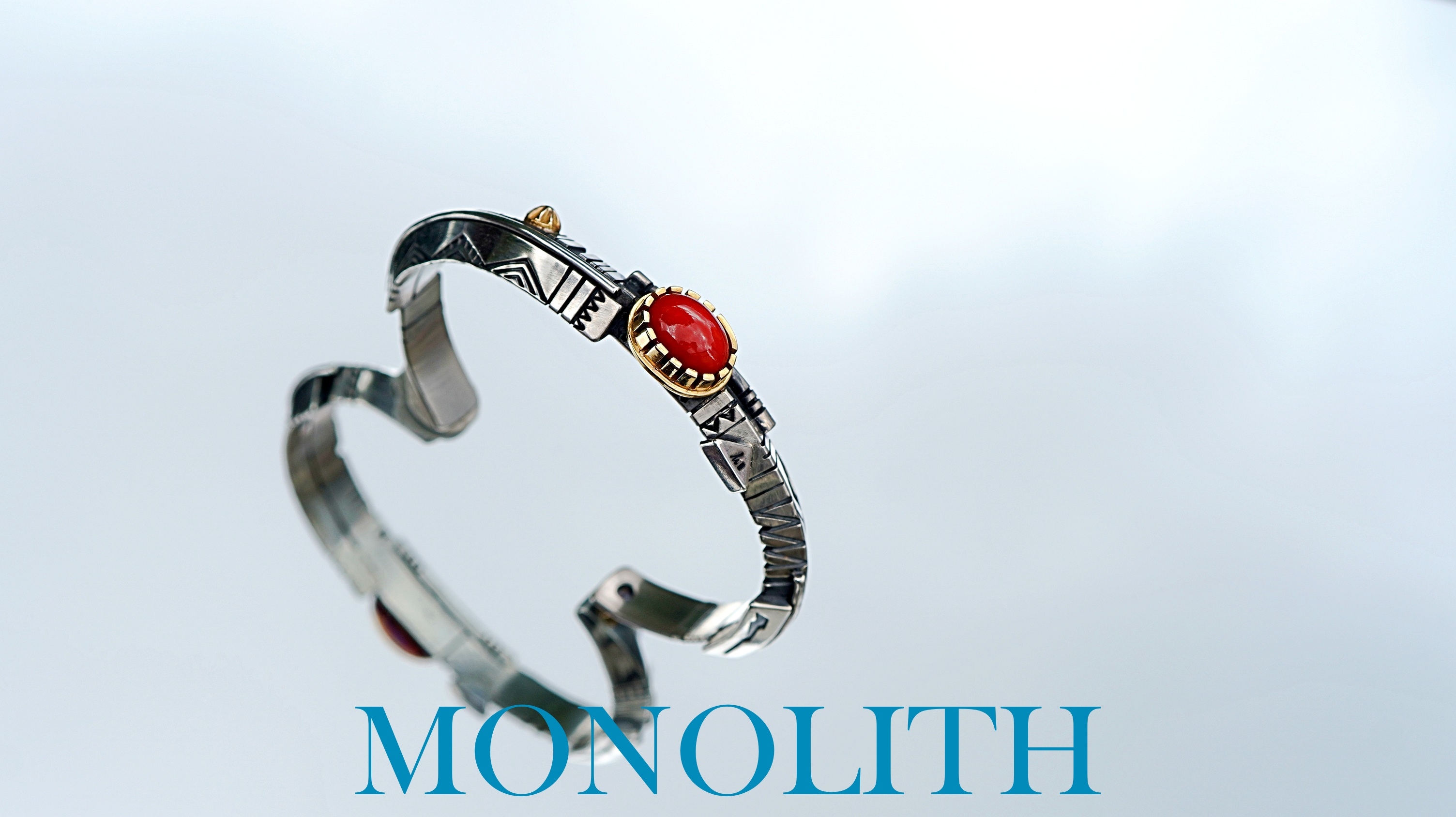 18K紅珊瑚打印拼接【 手環 】