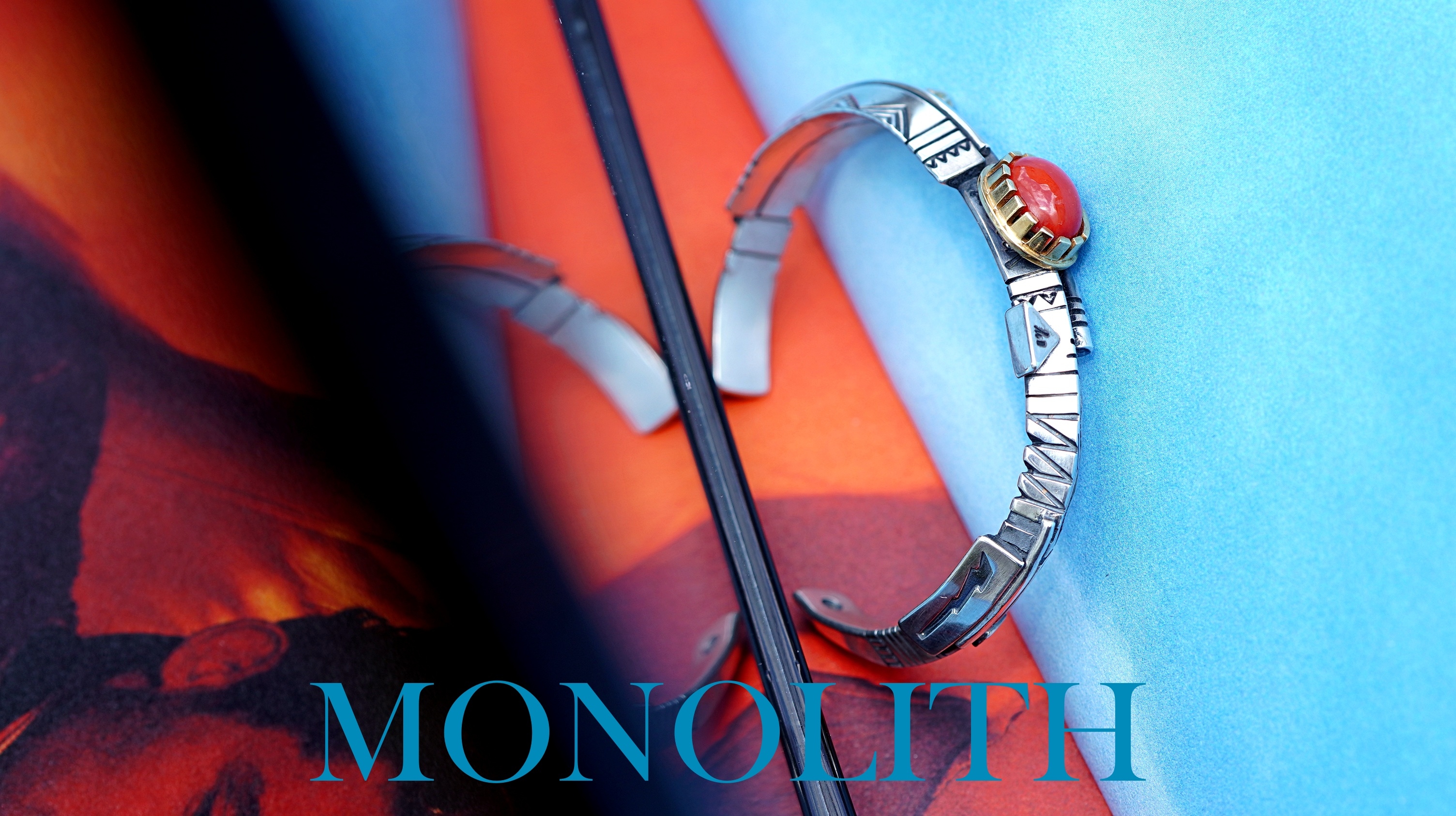 18K紅珊瑚打印拼接【 手環 】