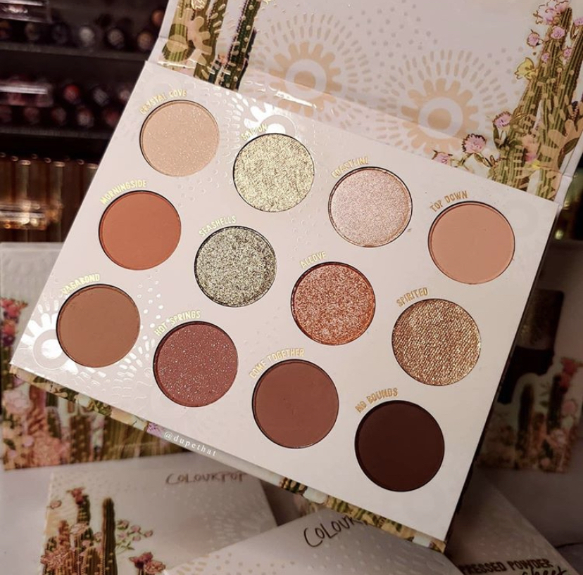 Colourpop Wild Nothing 12色眼影盤