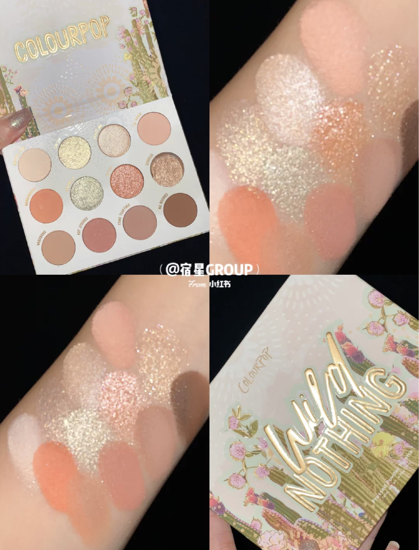 Colourpop Wild Nothing 12色眼影盤