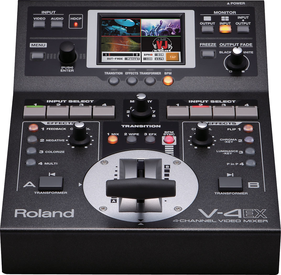 Roland V-4EX 4頻道數碼影像混音器