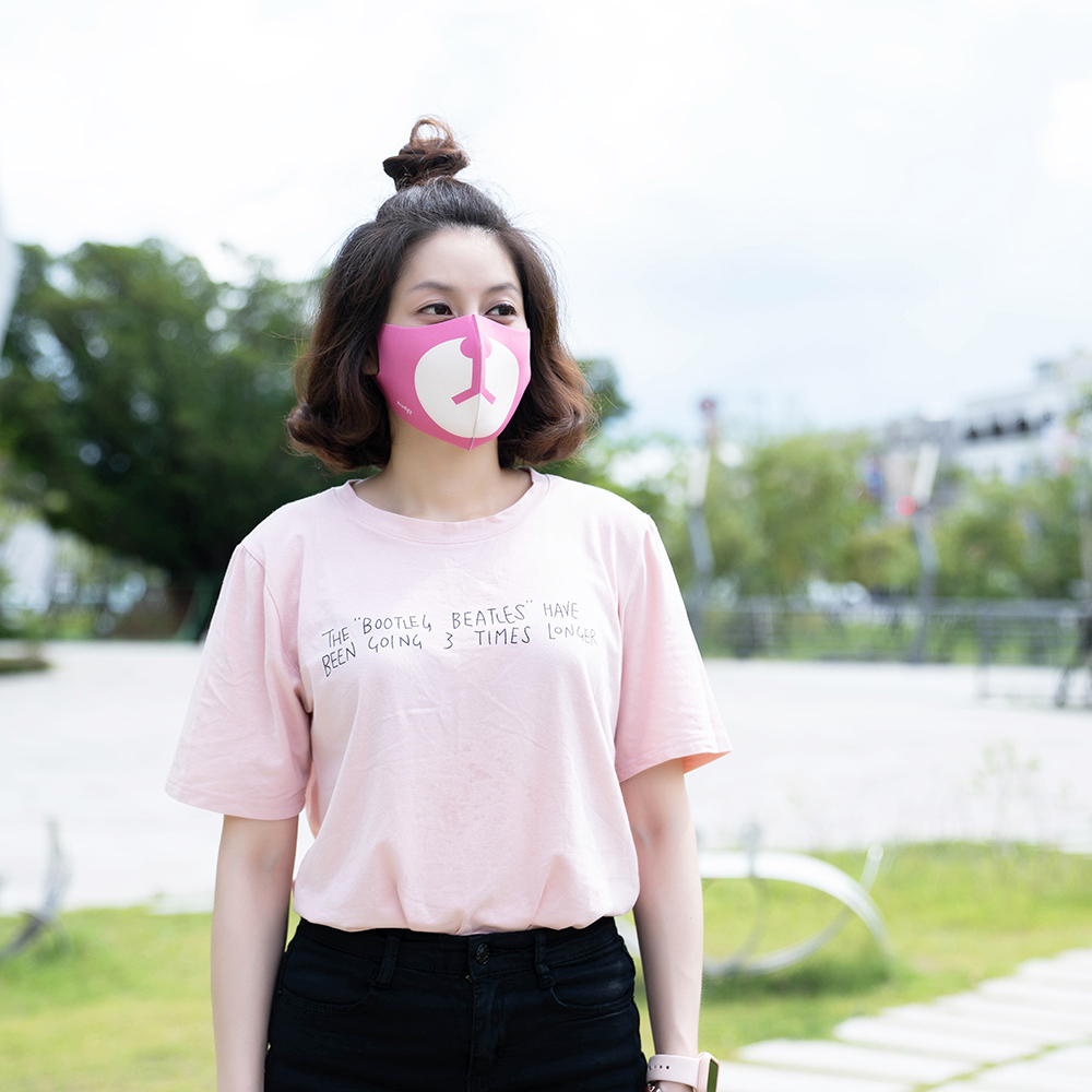 ｜黑巧克力熊｜舒適美-3D立體透氣口罩