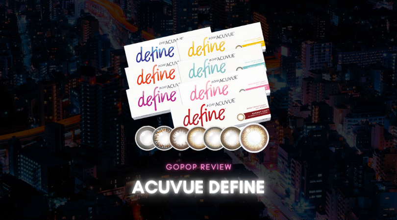 1 day acuvue define Color Con隱形眼鏡