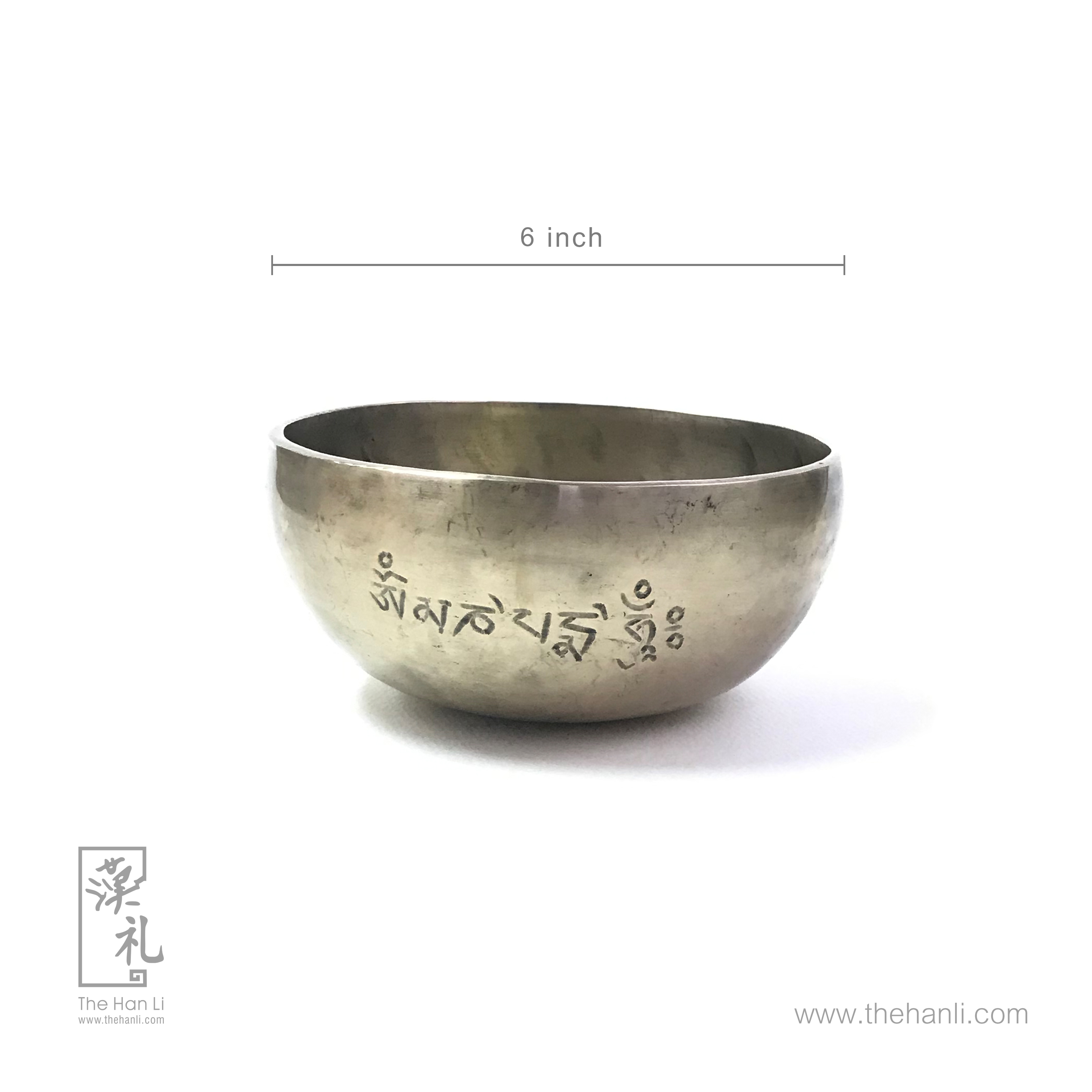 滿月尼泊爾手工頌缽 (6吋)