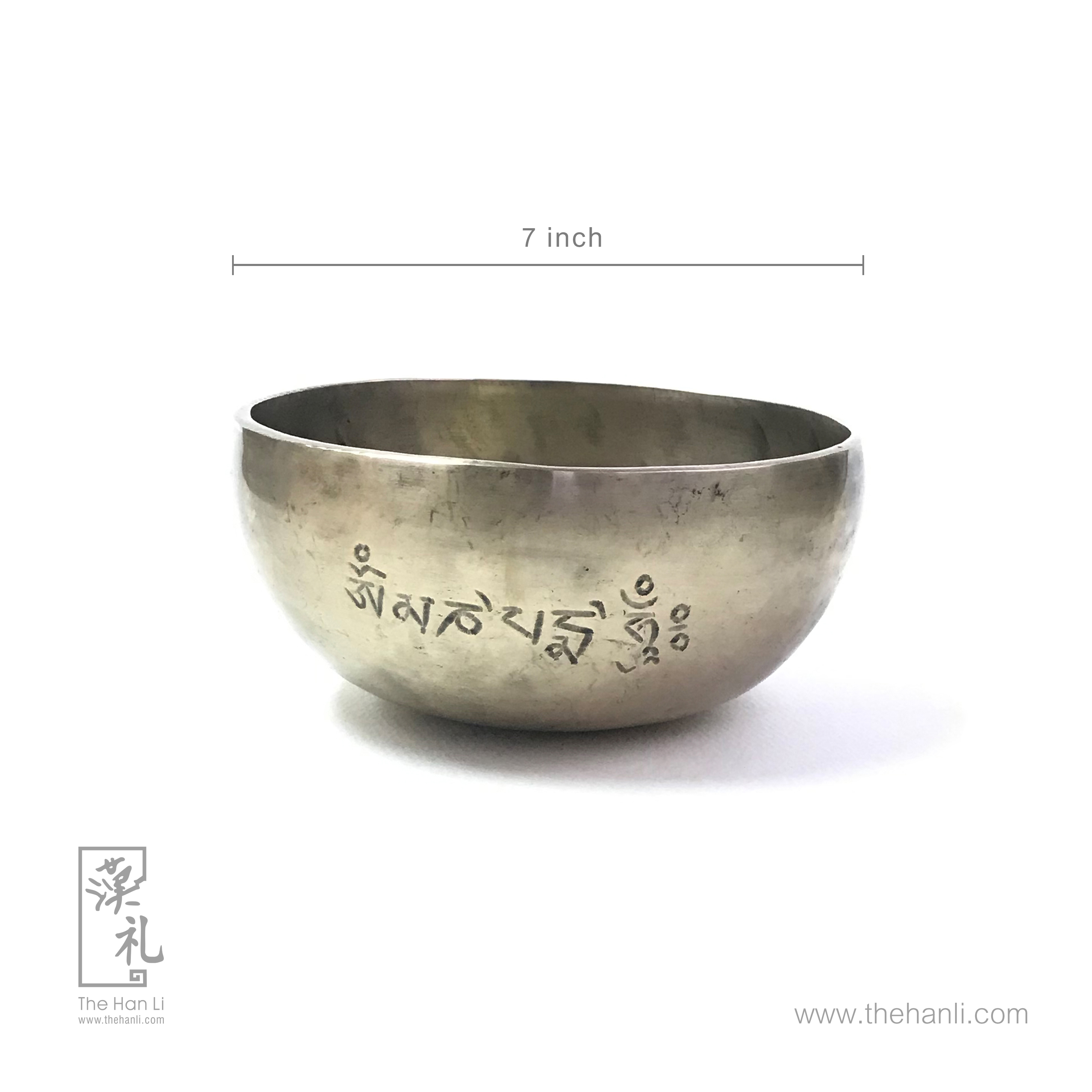 滿月尼泊爾手工頌缽 (7吋)