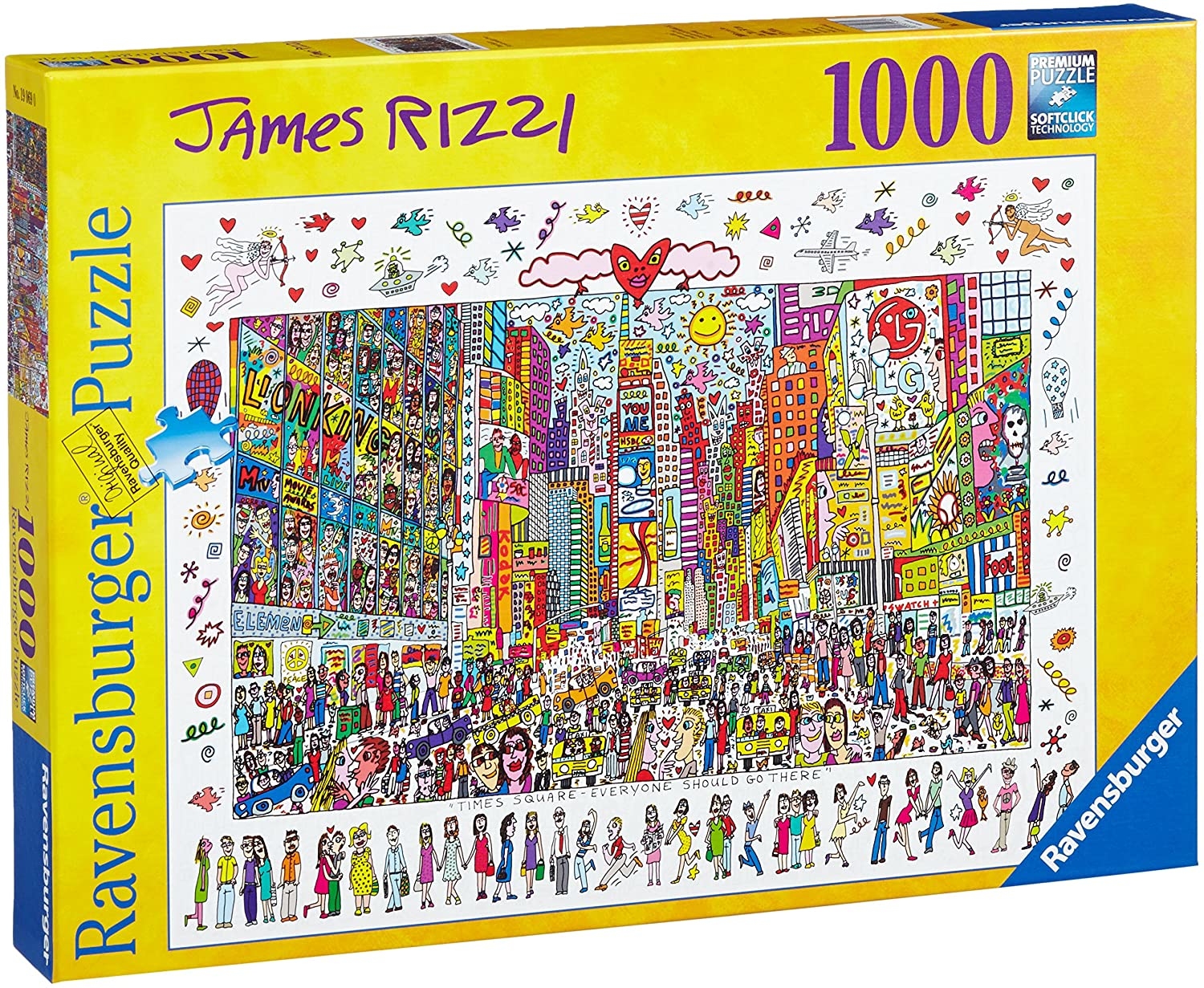【RAVENSBURGER】詹姆斯·里茲 時代廣場 1000片拼圖