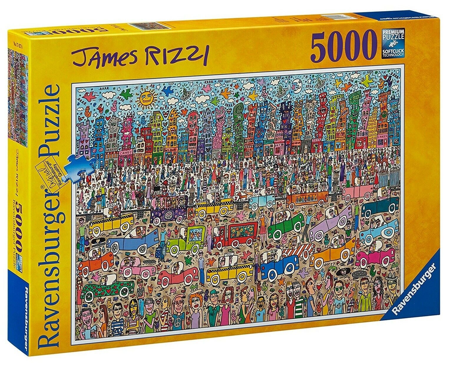 【RAVENSBURGER】詹姆斯·里茲 城市5000片拼圖