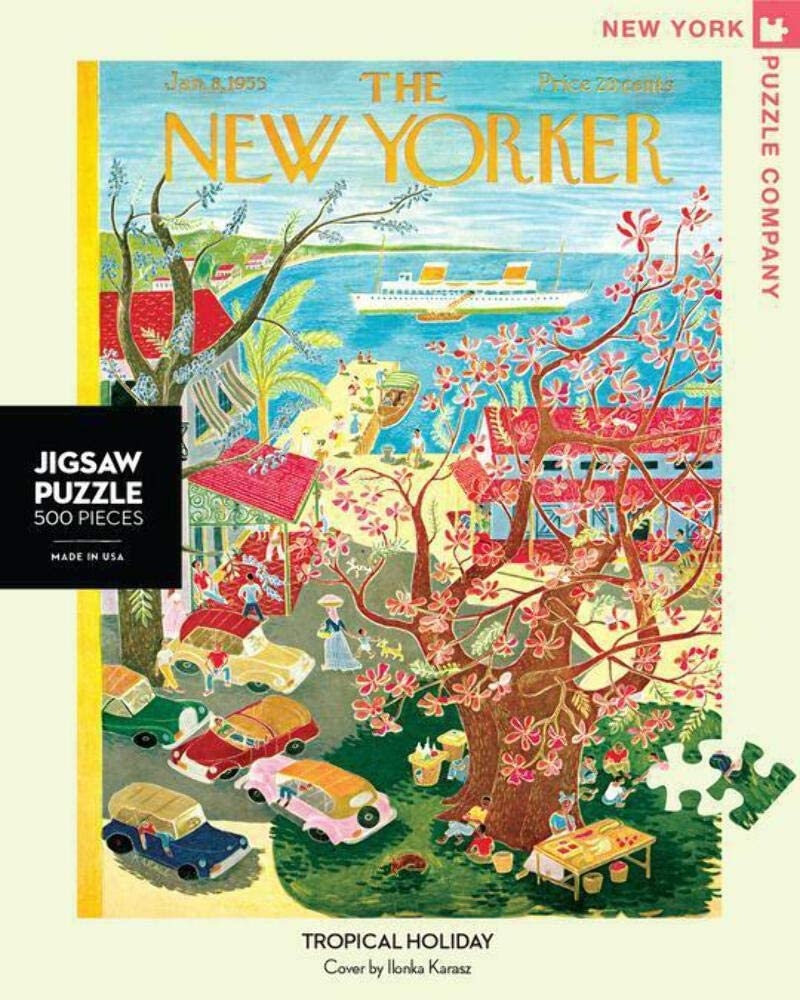 【NEW YORK PUZZLE COMPANY】熱帶假期 1000片拼圖