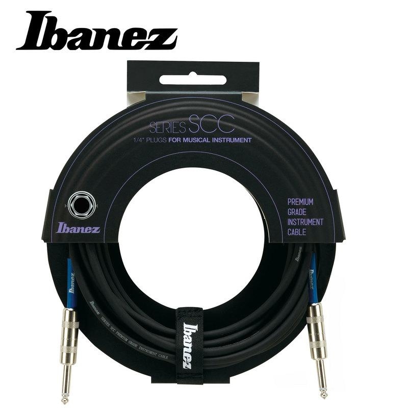 IBANEZ SCC15 15呎 導線 雙直頭 公司貨