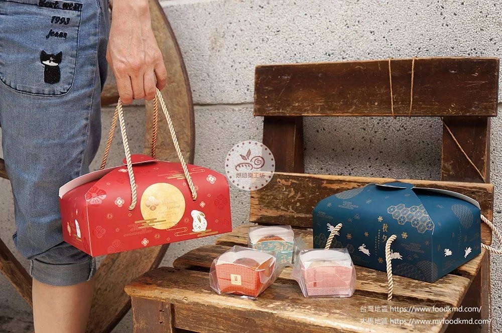 簡易盒 點心盒 餅乾盒 禮盒 紙盒 牛皮紙盒 中秋 6格
