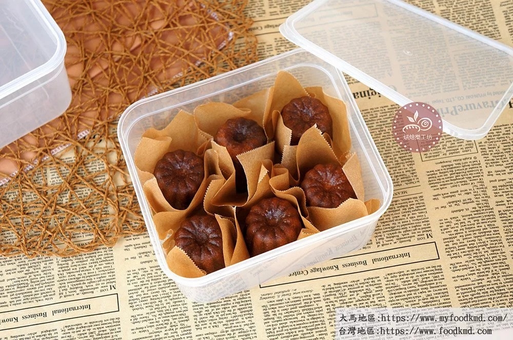 透明盒 點心盒 麵包盒 收納盒 密封盒 可冷凍 可麗露