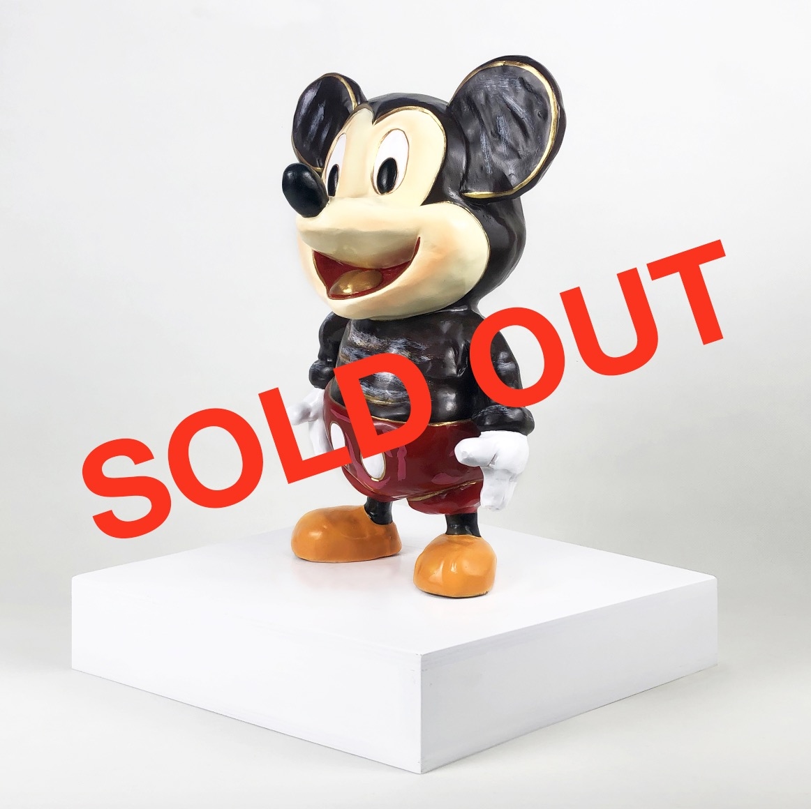 mickey sculpture