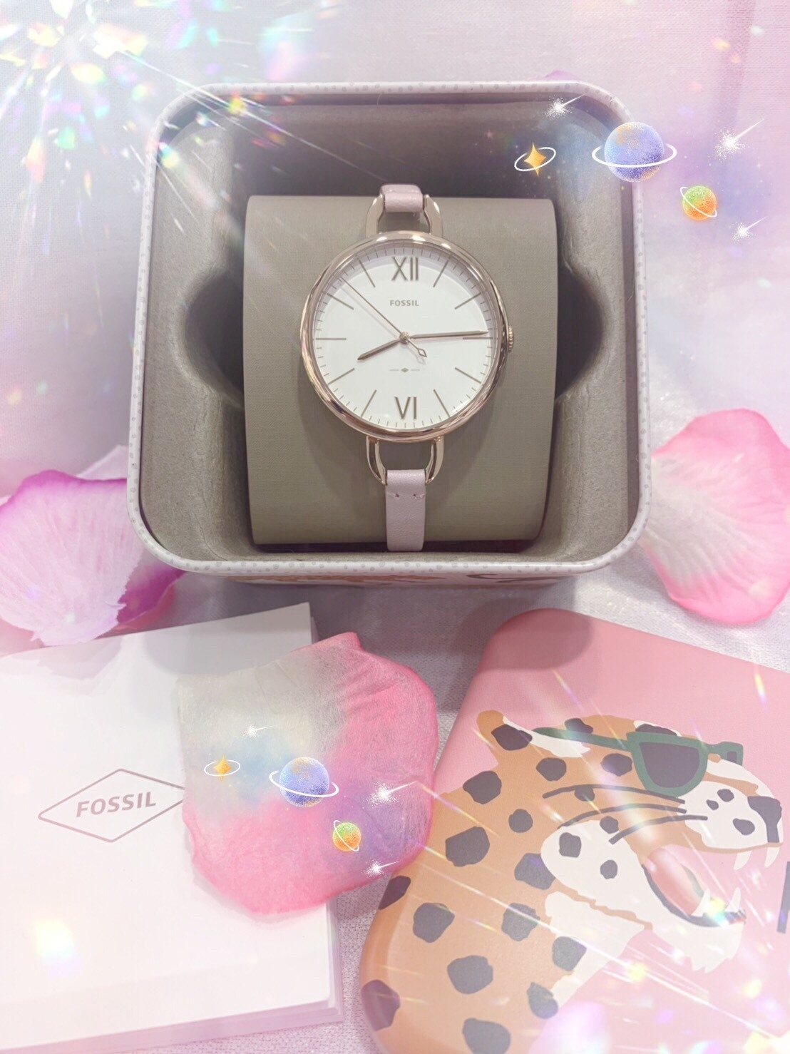 【FOSSIL】羅馬佳人時尚女錶  ES4356 36 mm 現代鐘錶