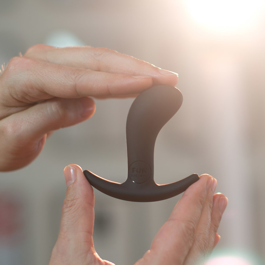 〔德國原裝進口〕Fun Factory Anal Bootie 入門級後庭塞 細碼 (黑色／紫色)