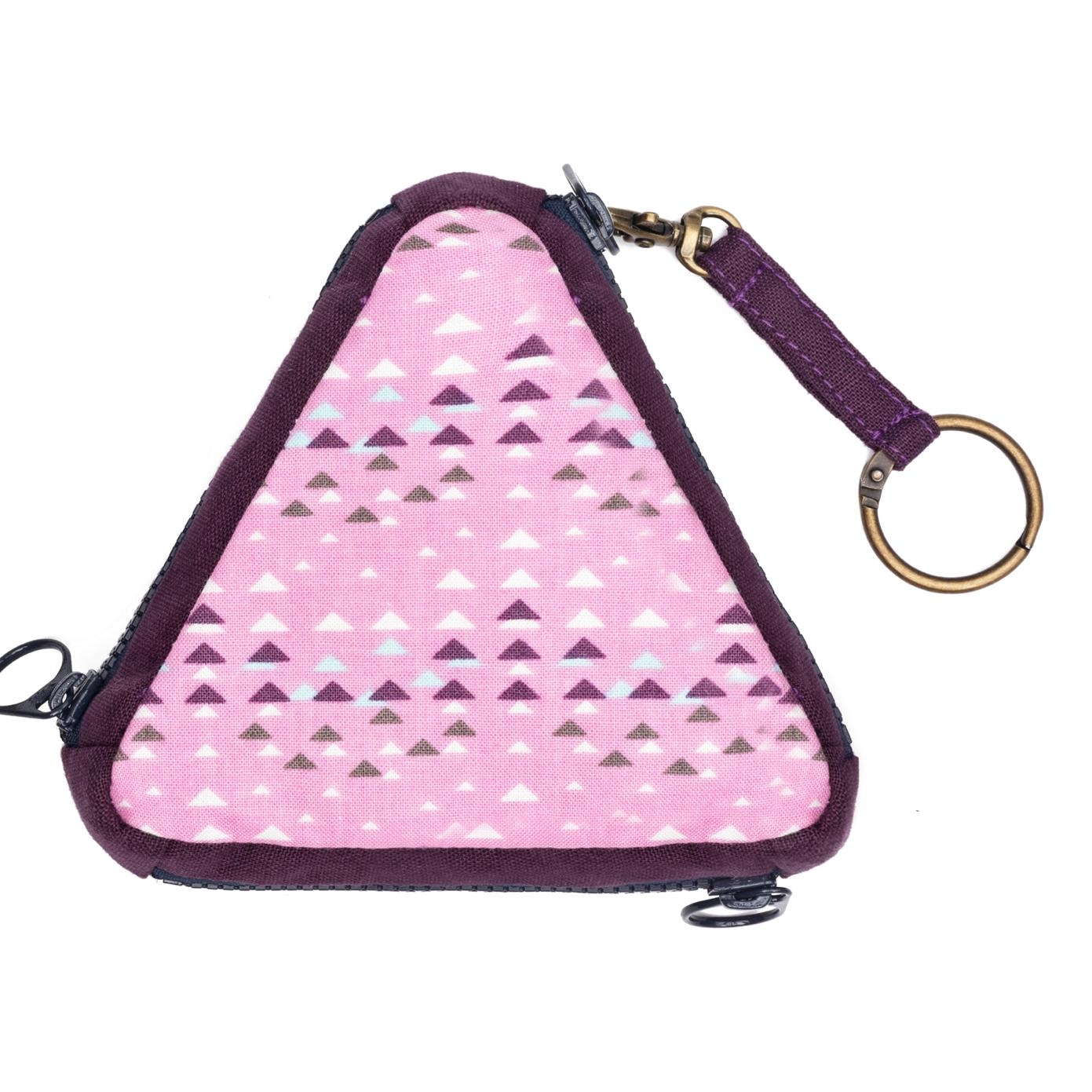 販售原尺寸【紙型】(三角三邊零錢包)