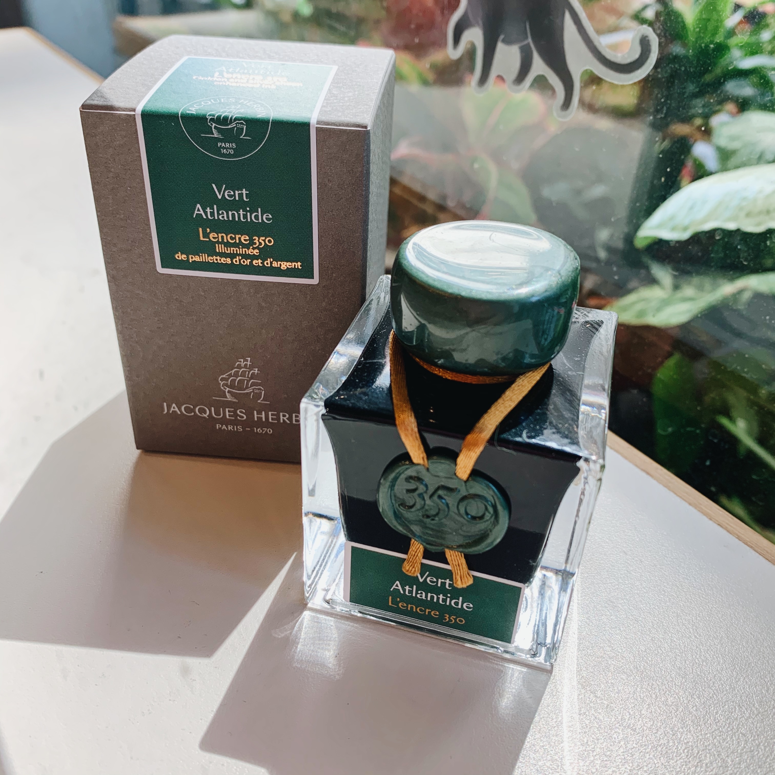 亞特蘭提斯冷杉綠 350週年紀念墨水｜法國 J. HERBIN