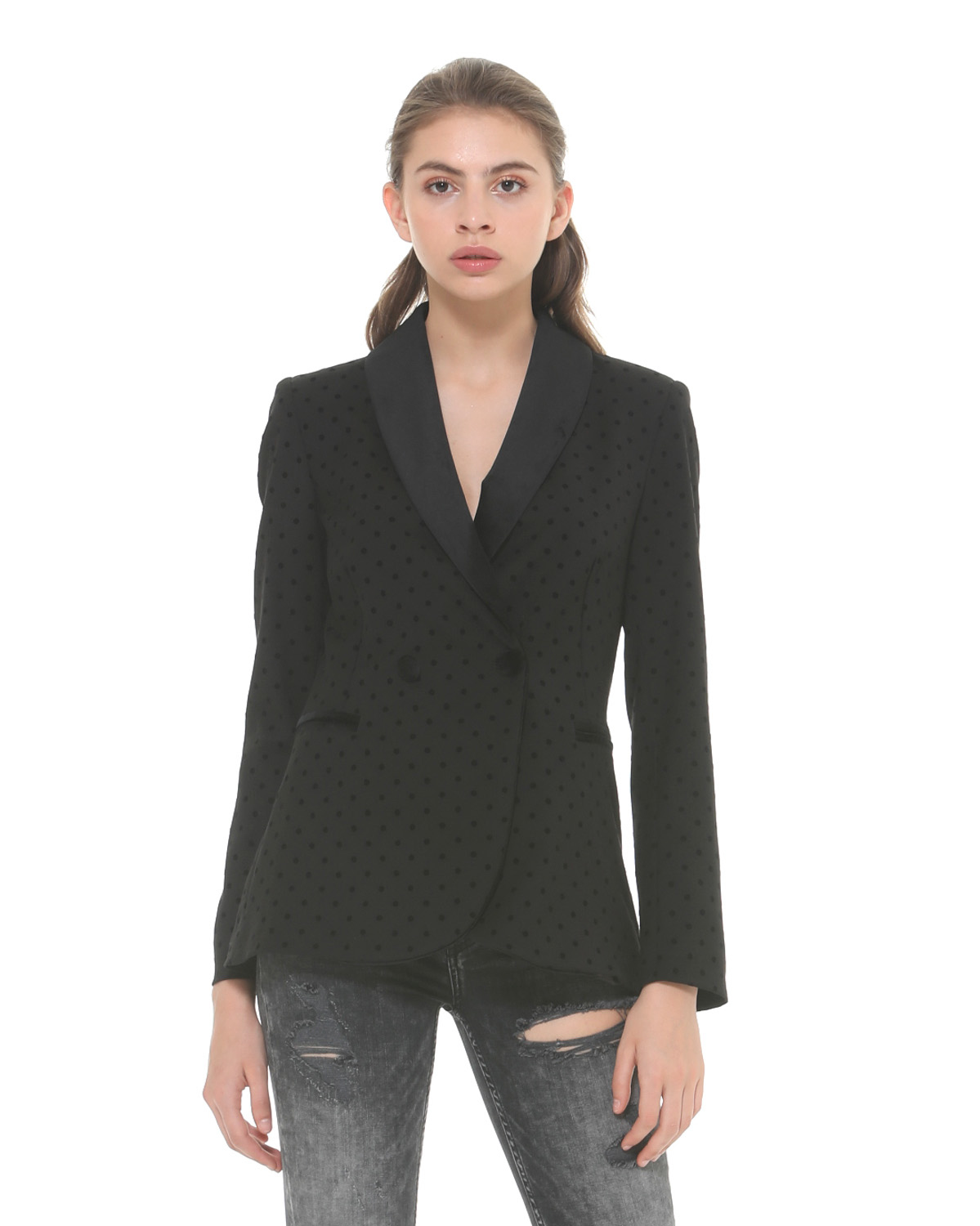 【SILVIAN HEACH】點點翻領西裝外套