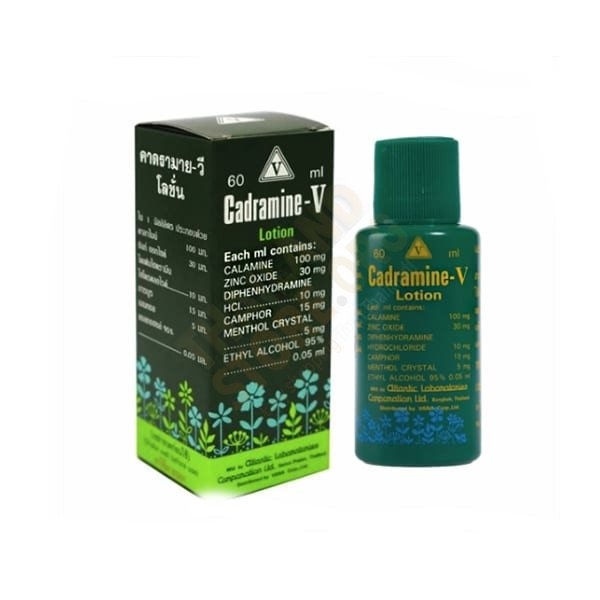 泰國 Cadramine V 熱痱水 60ml