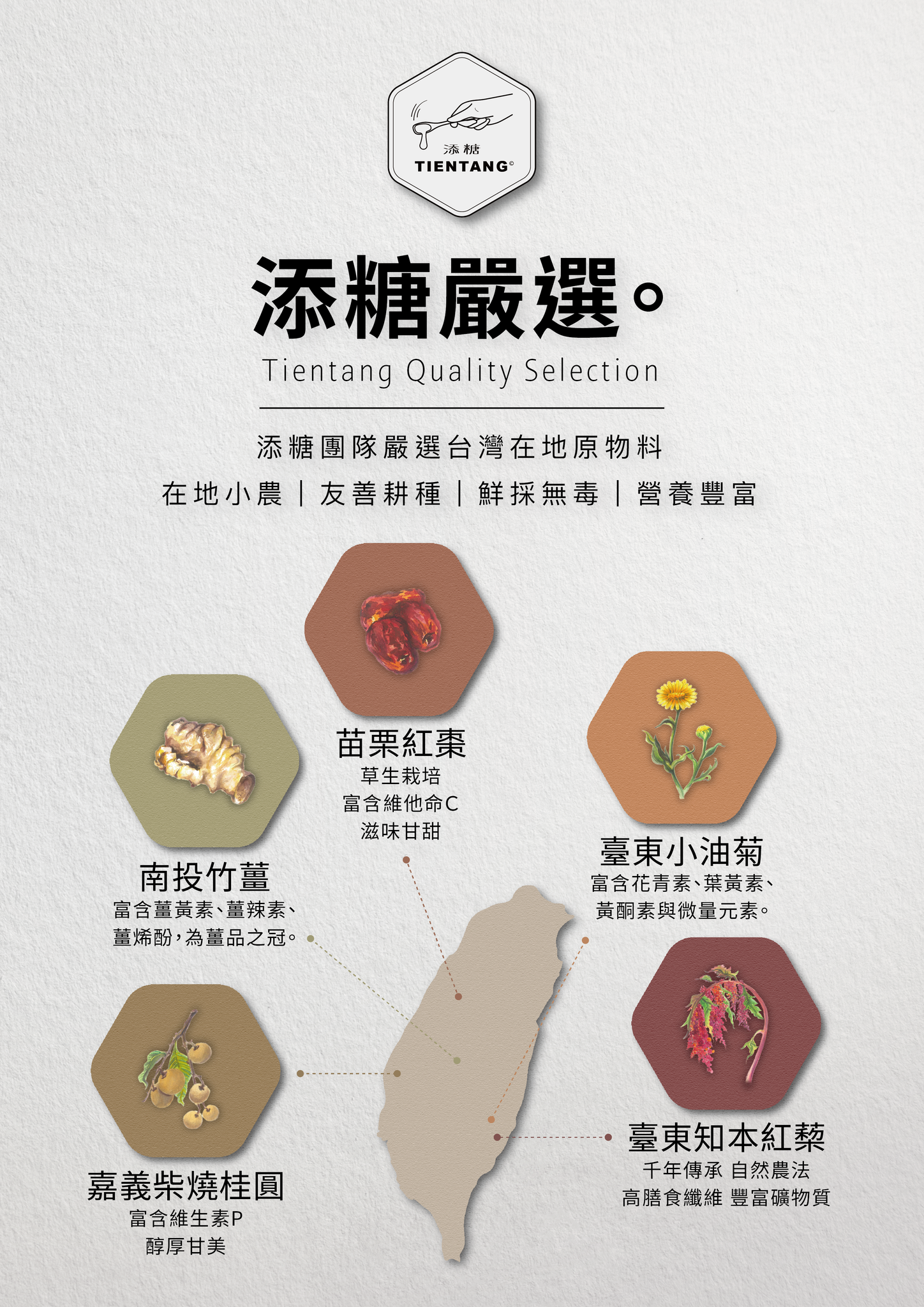 添糖黑糖磚 tientang brownsugar