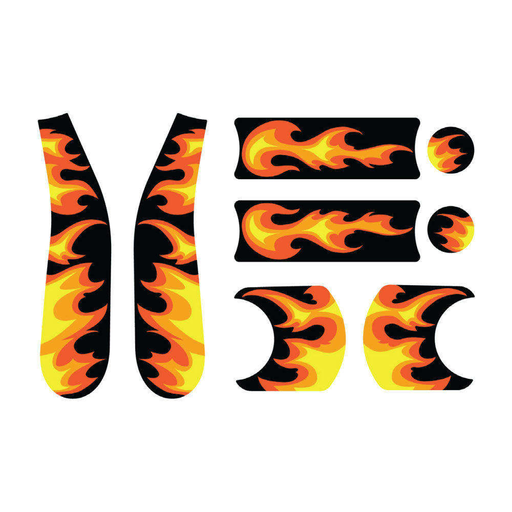 Doona - Liki Trike 車身貼紙套裝 (Flames)