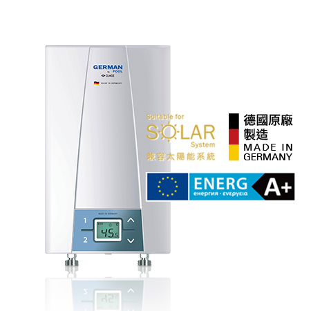 德國寶 German Pool  CEX9‧單相即熱式電熱水器‧德國製造‧多功率調校系統‧香港行貨,原廠3年全機保養‧