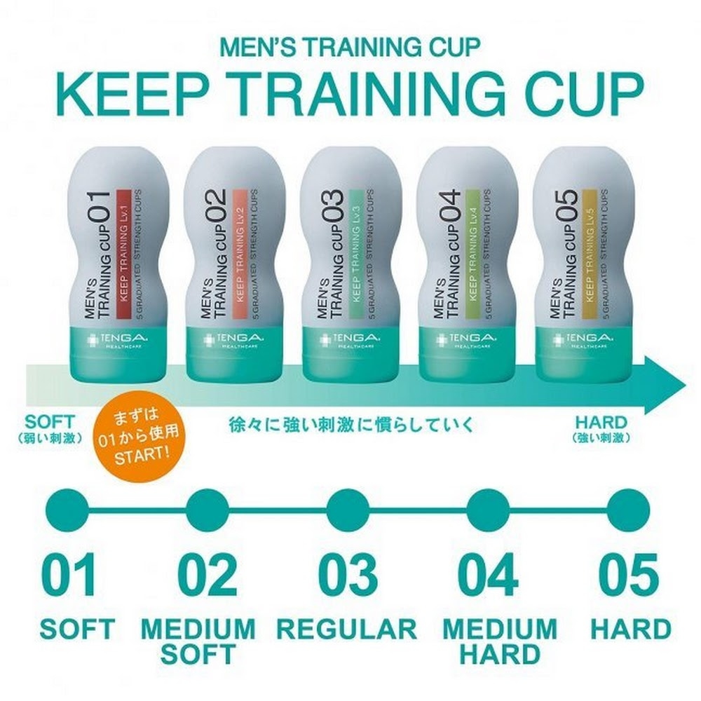 TENGA 男性訓練杯 持久訓練 快感控制 飛機杯
