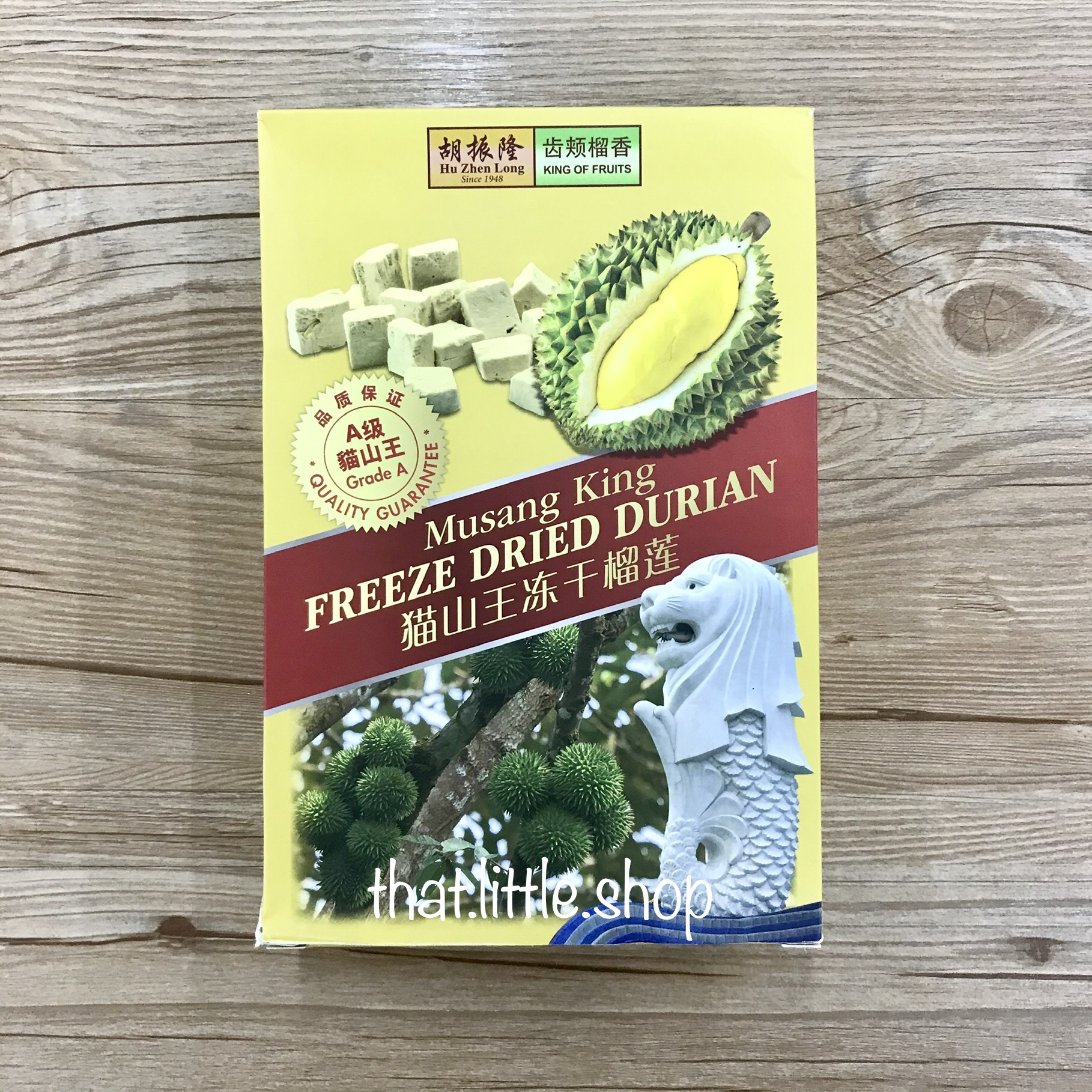 Hu Zhen Long Musang King Freeze Dried Durian