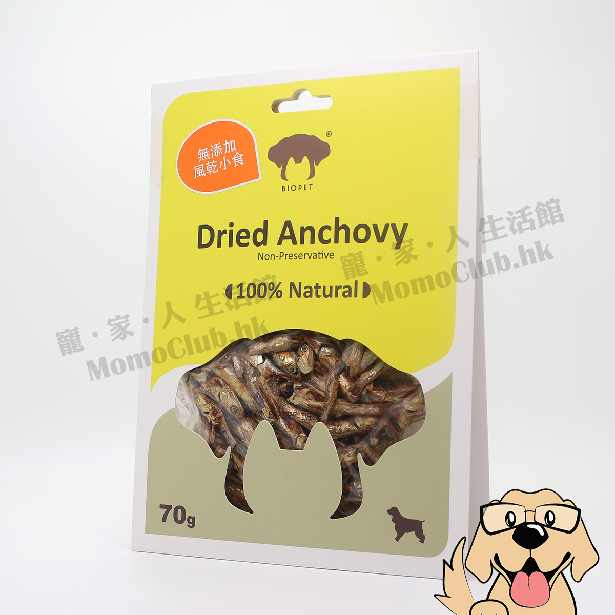 Biopet - 風乾公魚仔乾 70g