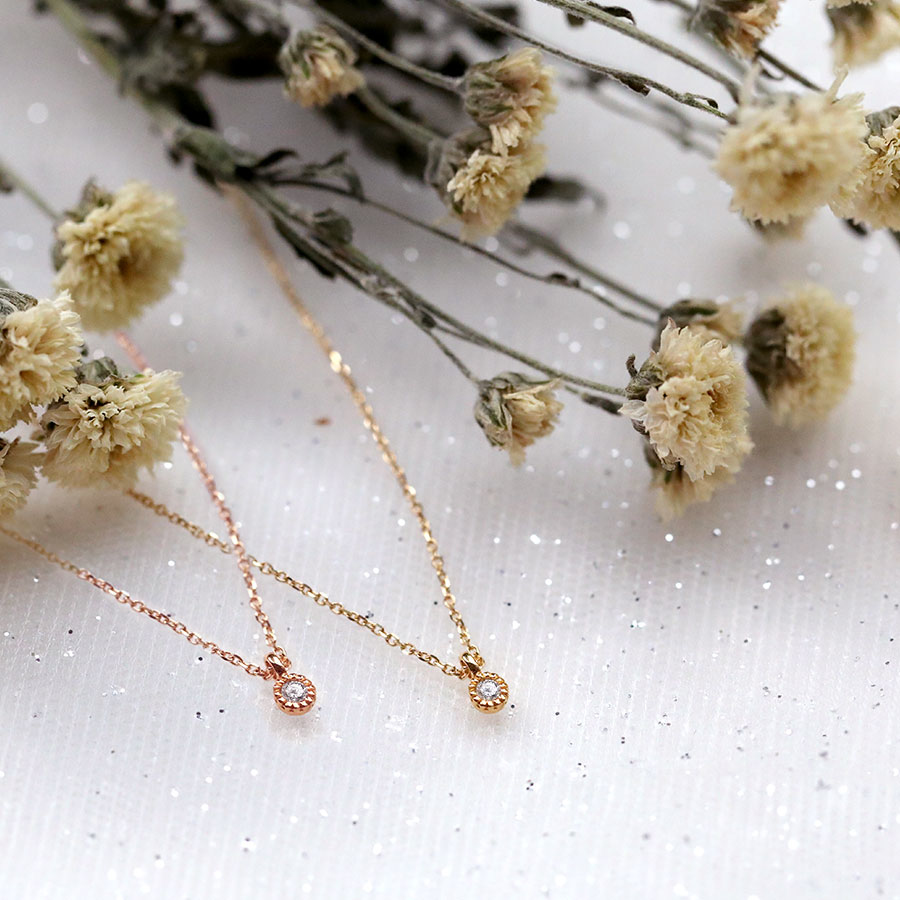 Donuts — 3分鑽石項鍊