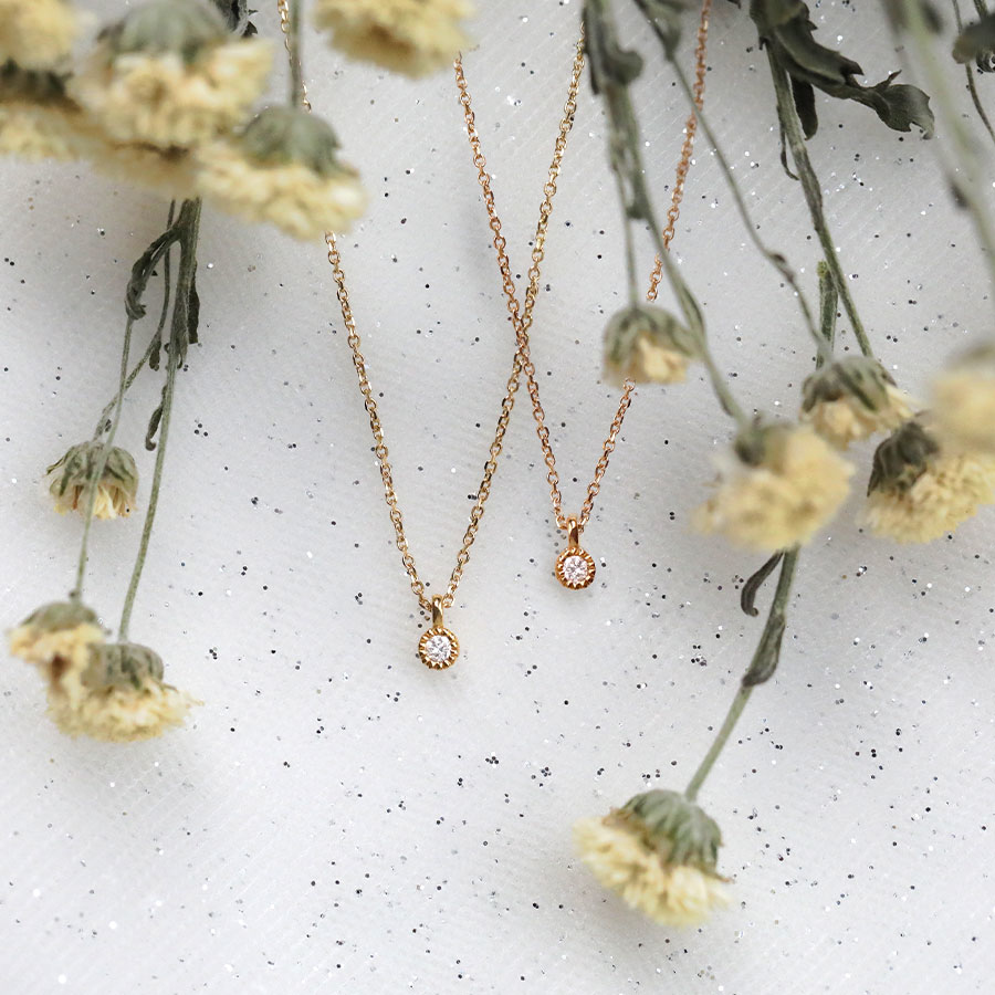 Donuts — 3分鑽石項鍊