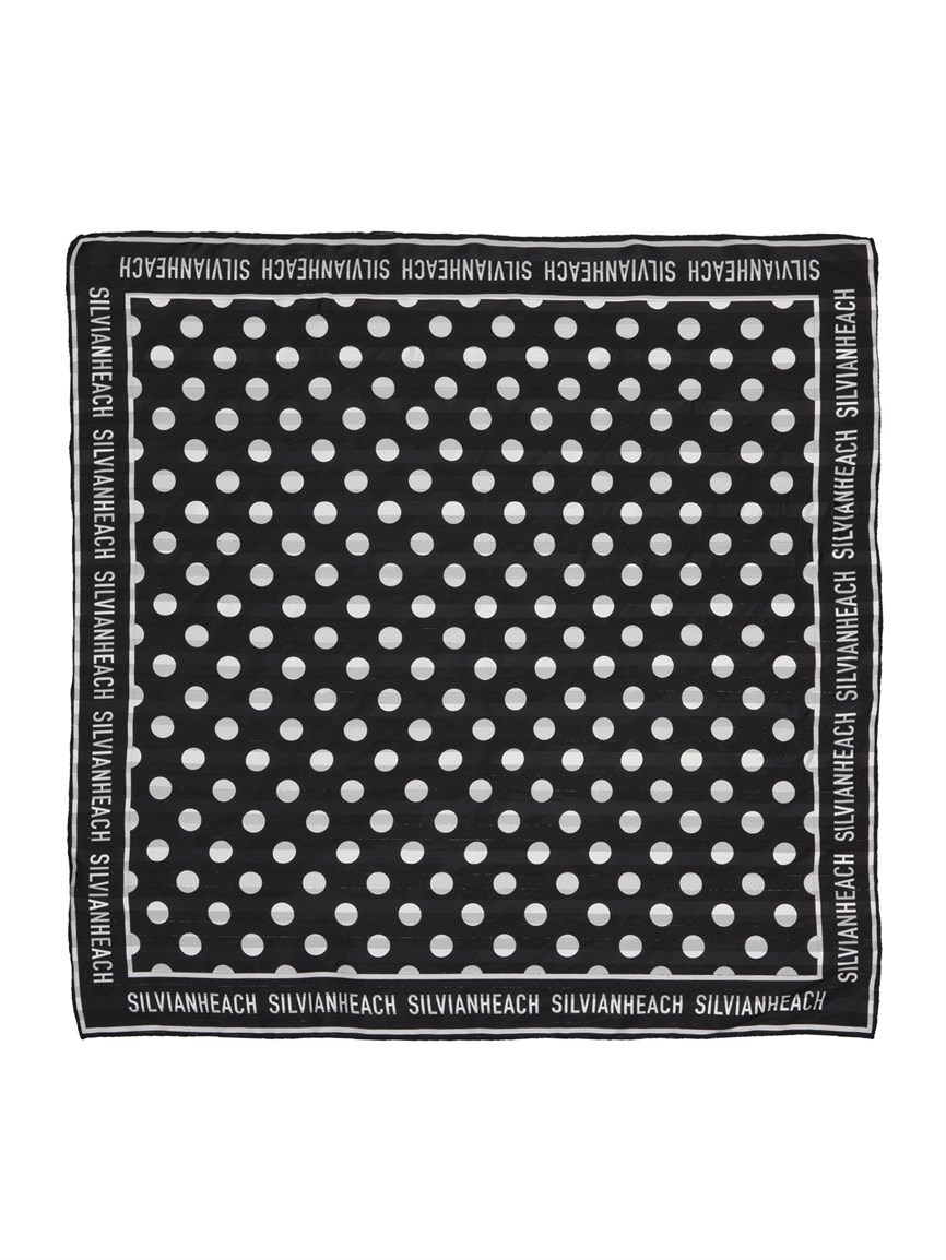 【SILVIAN HEACH】點點印花方巾