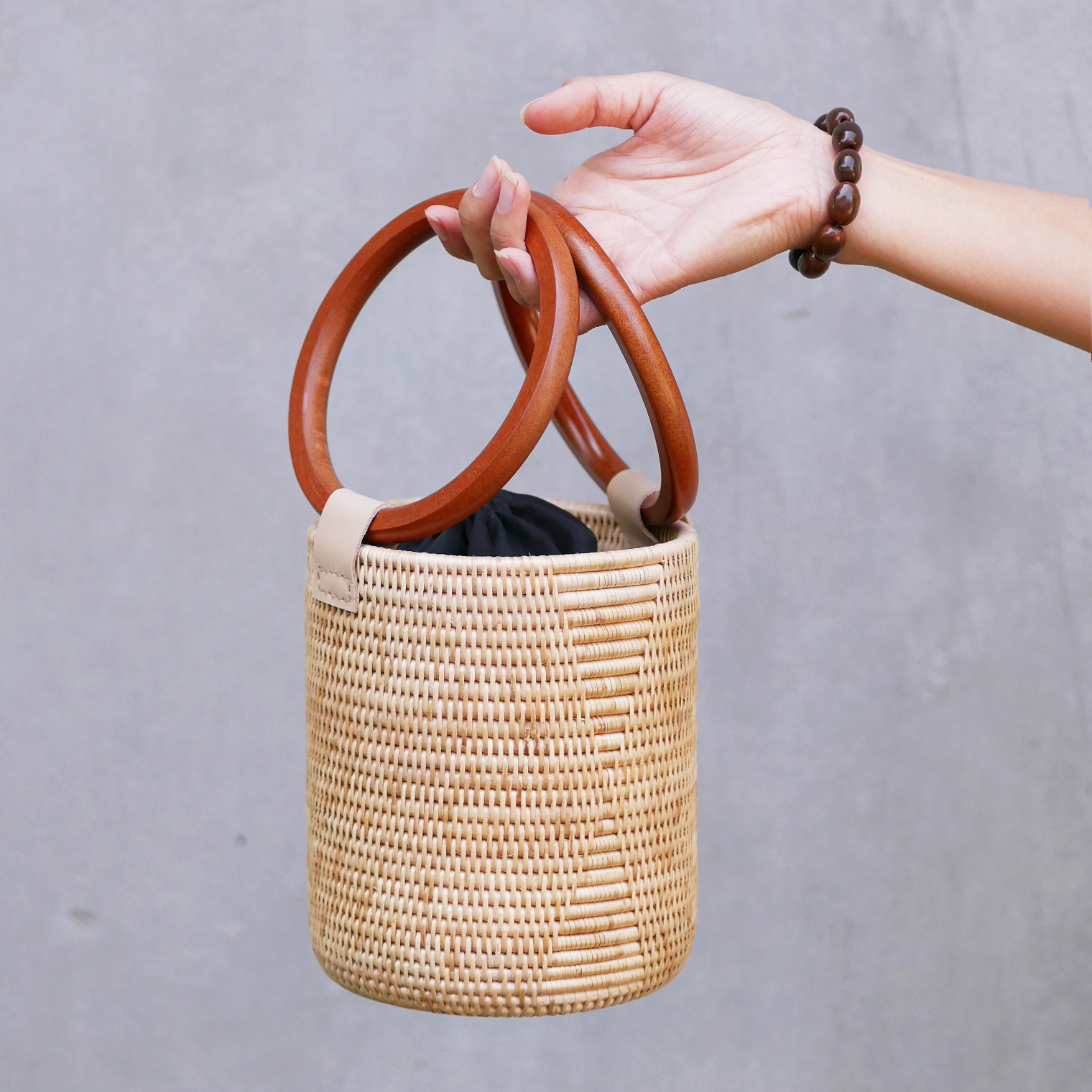 柳藤木質編織包｜Maly｜柬埔寨