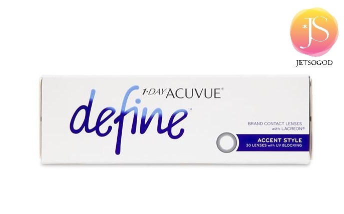 1 • DAY ACUVUE® DEFINE™ (ACCENT STYLE 亮麗黑)(行貨)