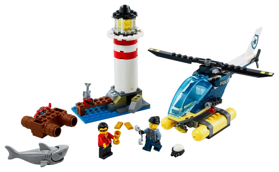 LEGO 60274 City城市系列特警燈塔拘捕| Elite Police Lighthouse Capture