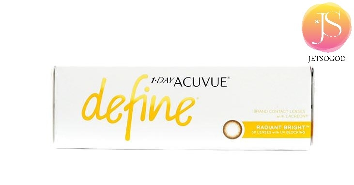 1 • DAY ACUVUE® DEFINE™ ( RADIANT BRIGHT 閃鑽啡)(行貨)