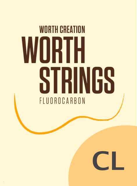 Worth - CL 21 23吋通用烏克麗麗弦 日本碳纖維弦 軟弦 長度可換兩次