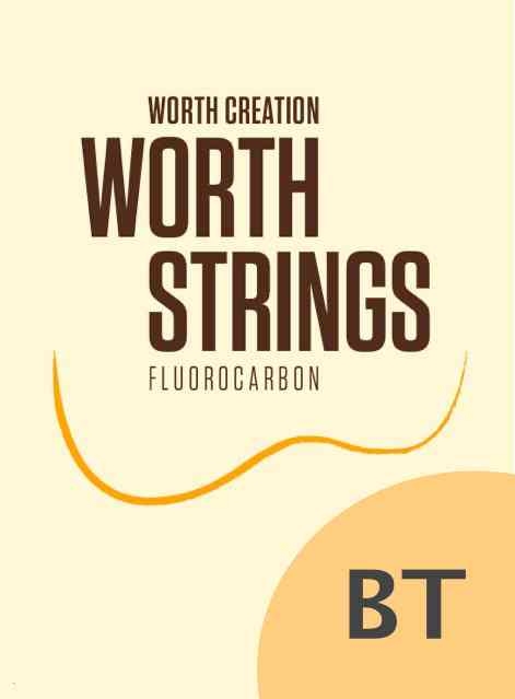 Worth - BT (21~26吋通用烏克麗麗弦) 日本碳纖維弦 弦長可換兩次