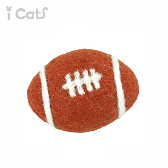 iCAT 橄欖球毛氈玩具