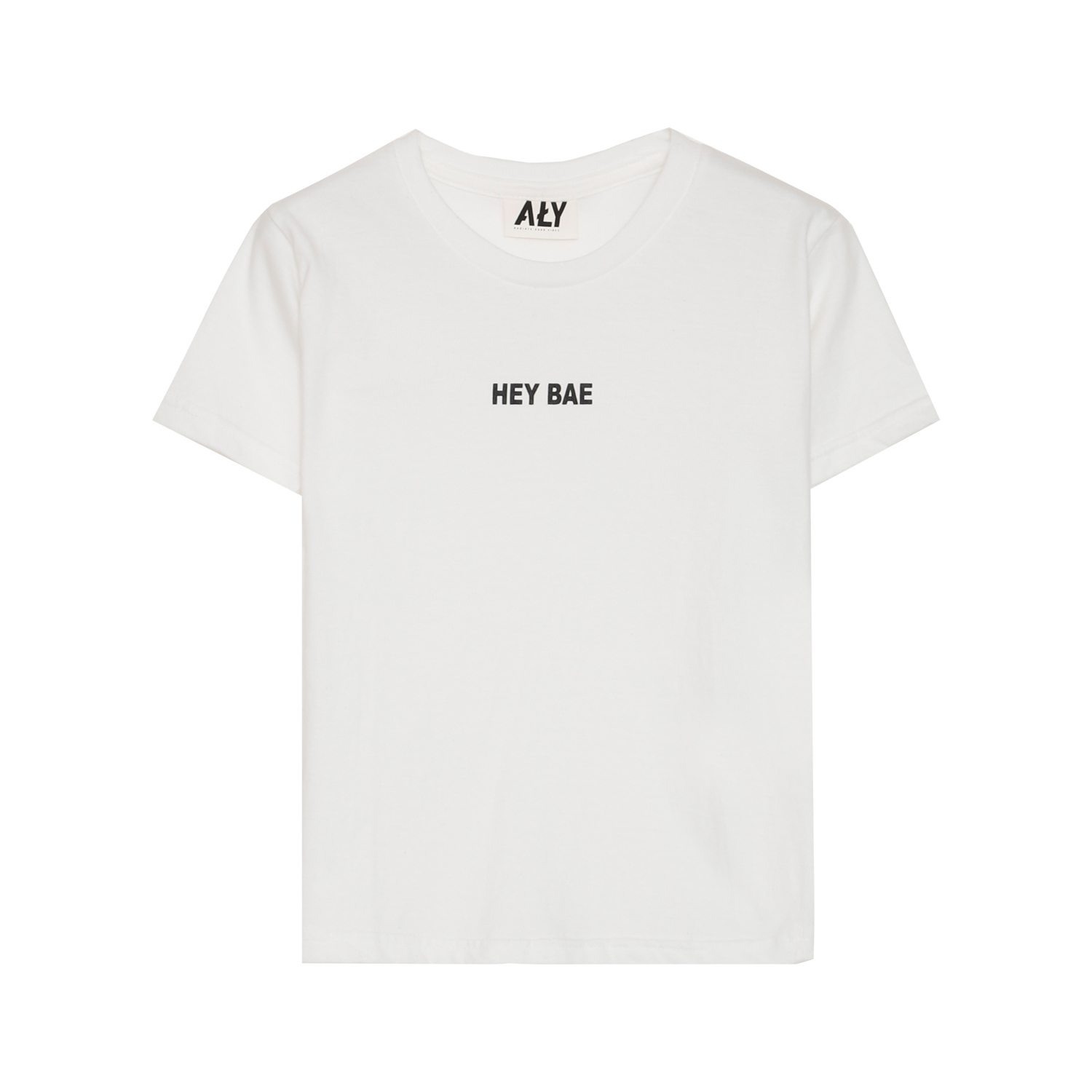 ALY "HEY BAE" 兒童T-shirt恤 （白色）