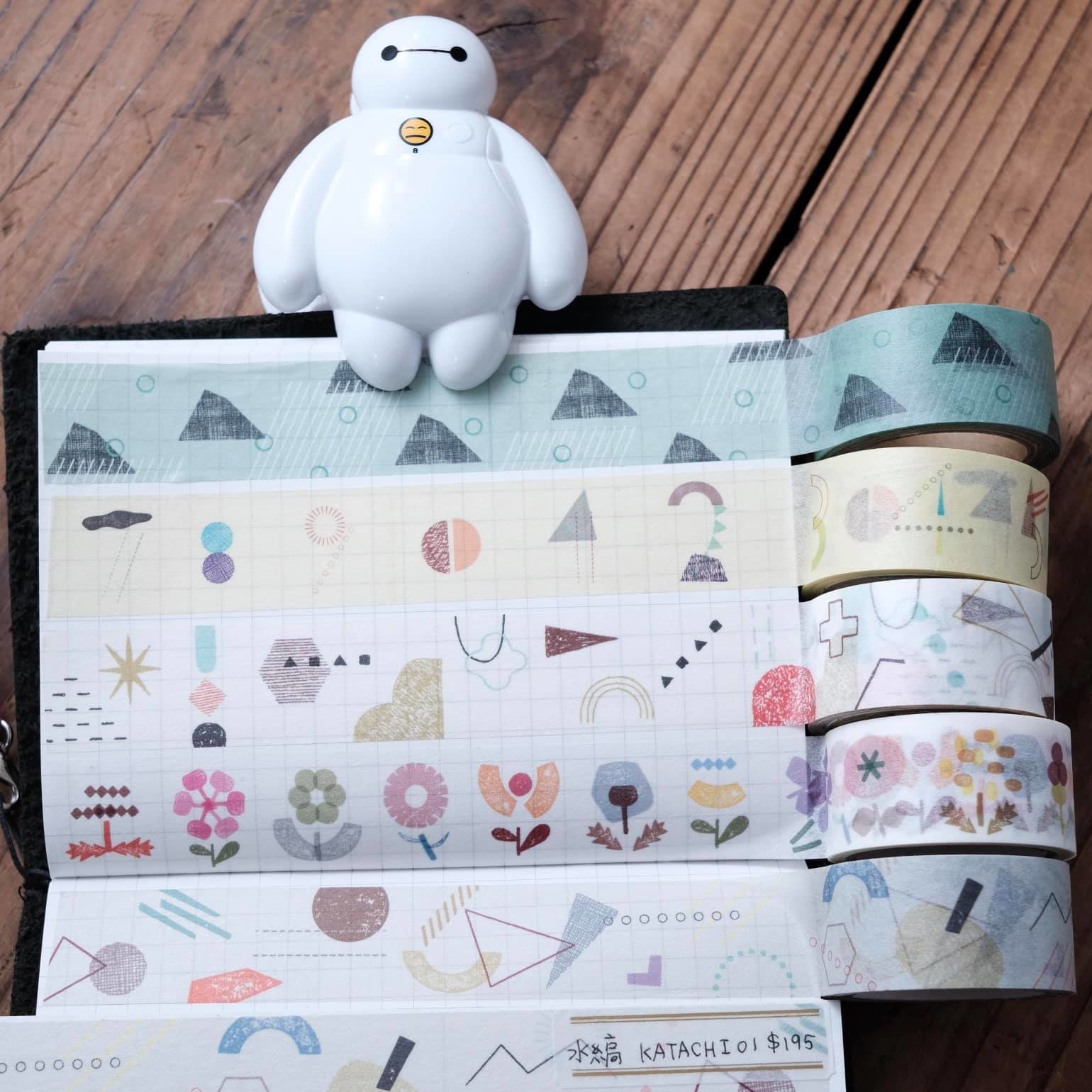 日本｜水縞-紙膠帶