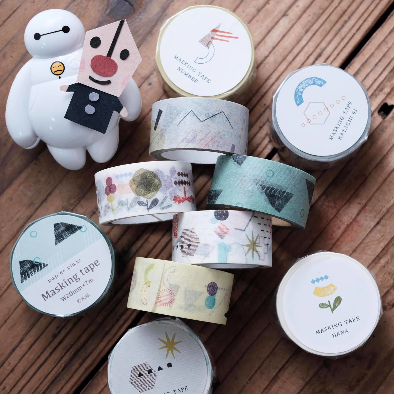 日本｜水縞-紙膠帶