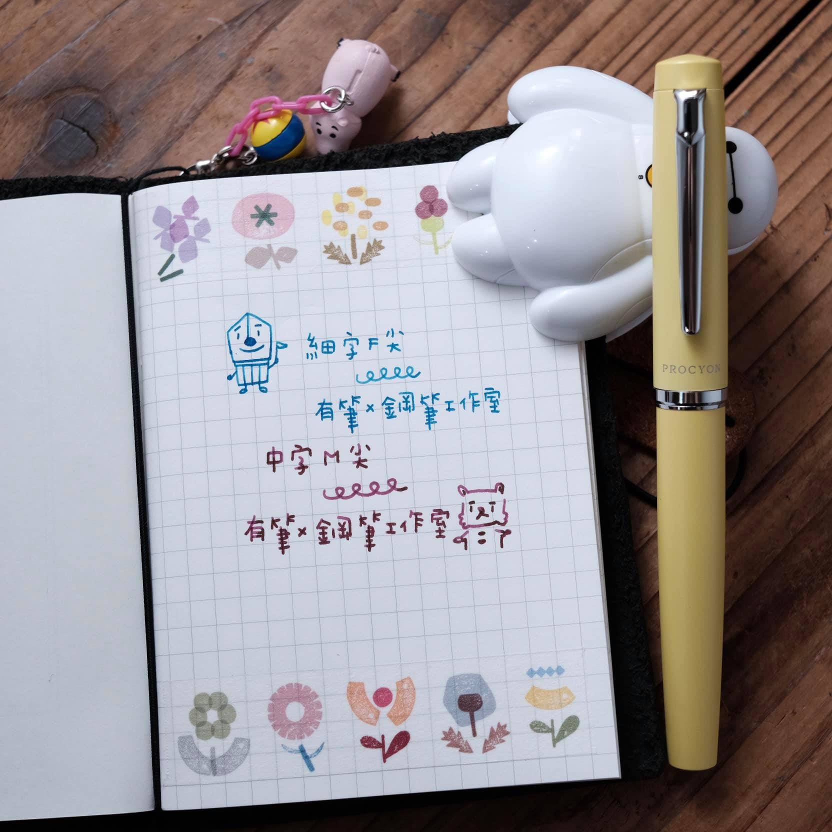 PROCYON 南河三 鋼筆 (實色桿) ｜白金牌 PLATINUM 日本