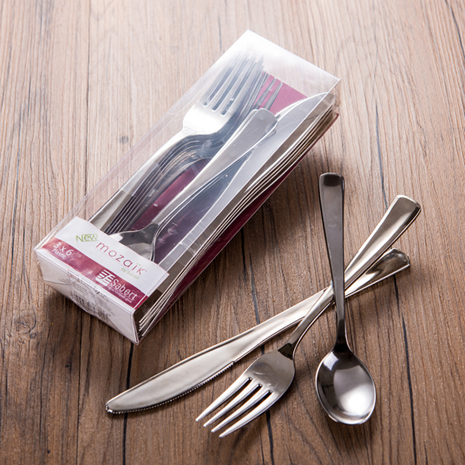 Mozaik Cutlery Pack Silver (1 set)