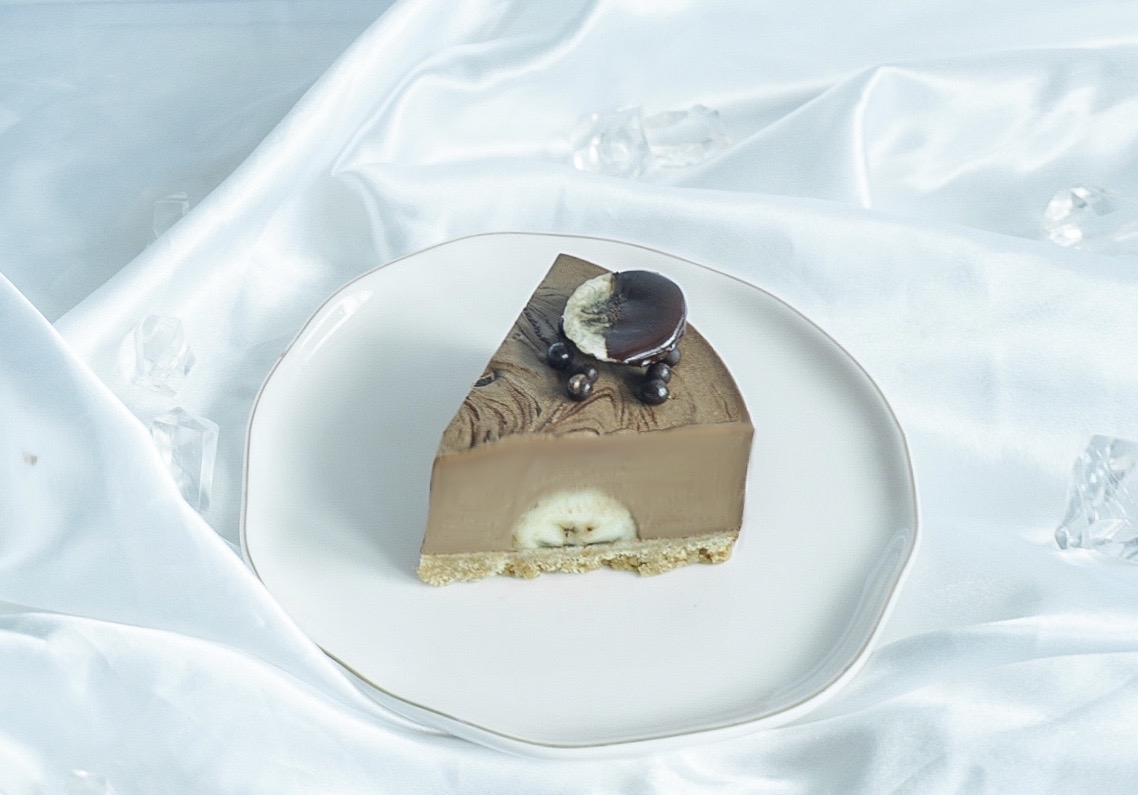 朱古力香蕉芝士凍餅