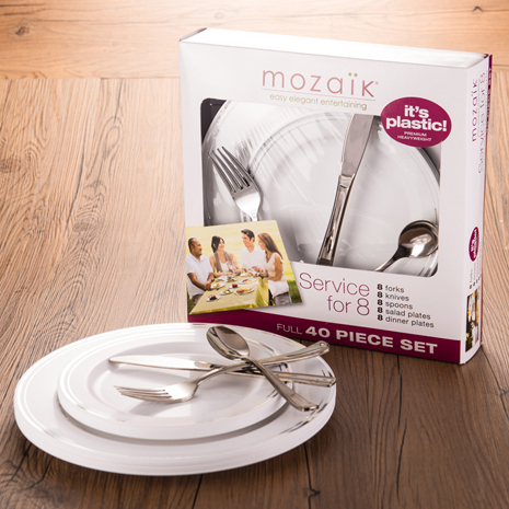 Mozaik Service For 8 (40 pcs/set)