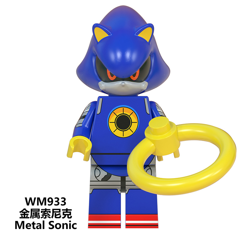 Metal Sonic Sonic Custom Minifigures Minifigs