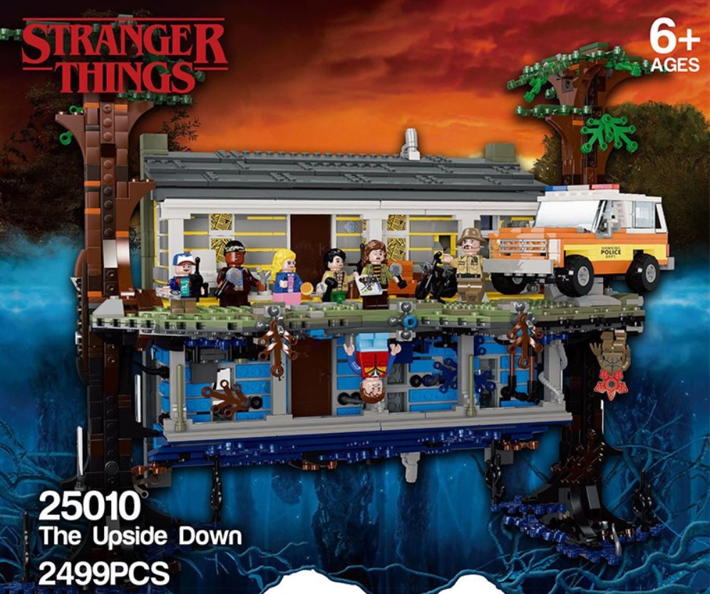 Stanger Things The Upside Down Building Set