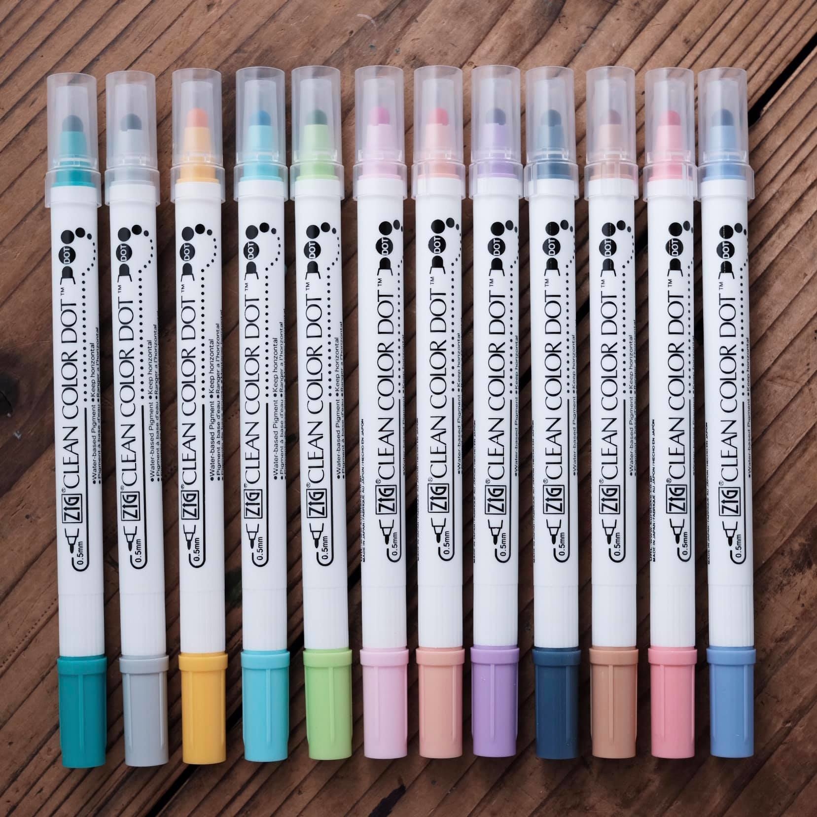 ZIG 雙頭 點點筆 | Kuretake 吳竹