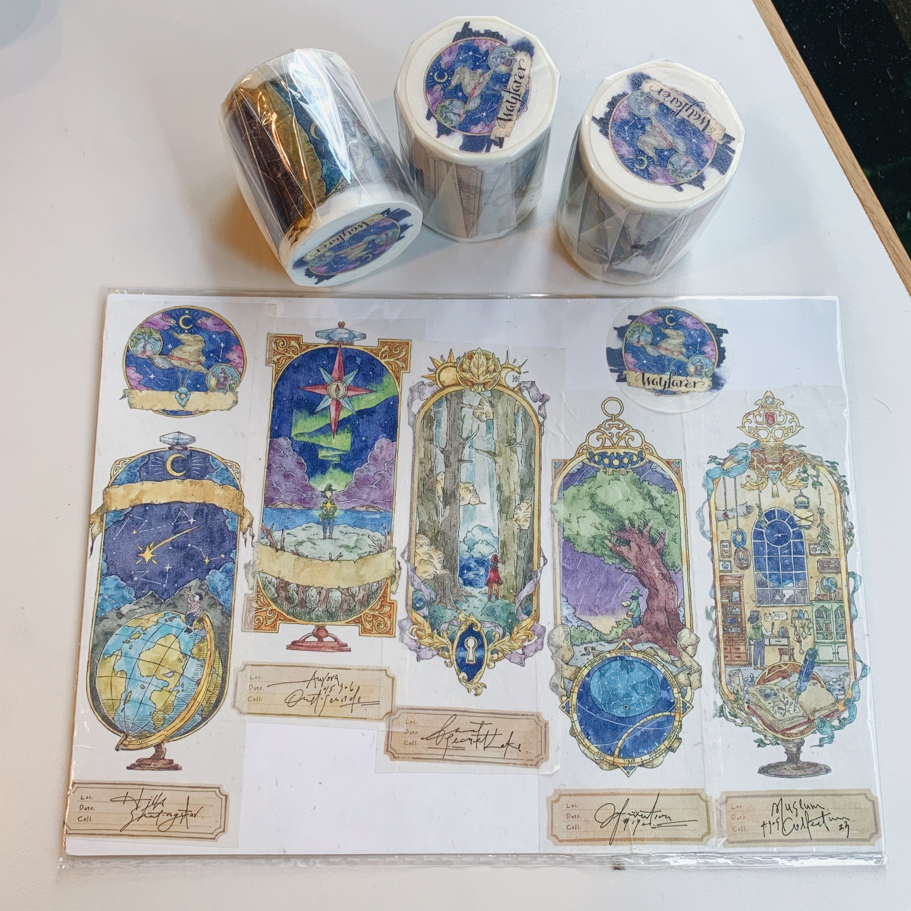 OURS 旅者足跡 紙膠帶