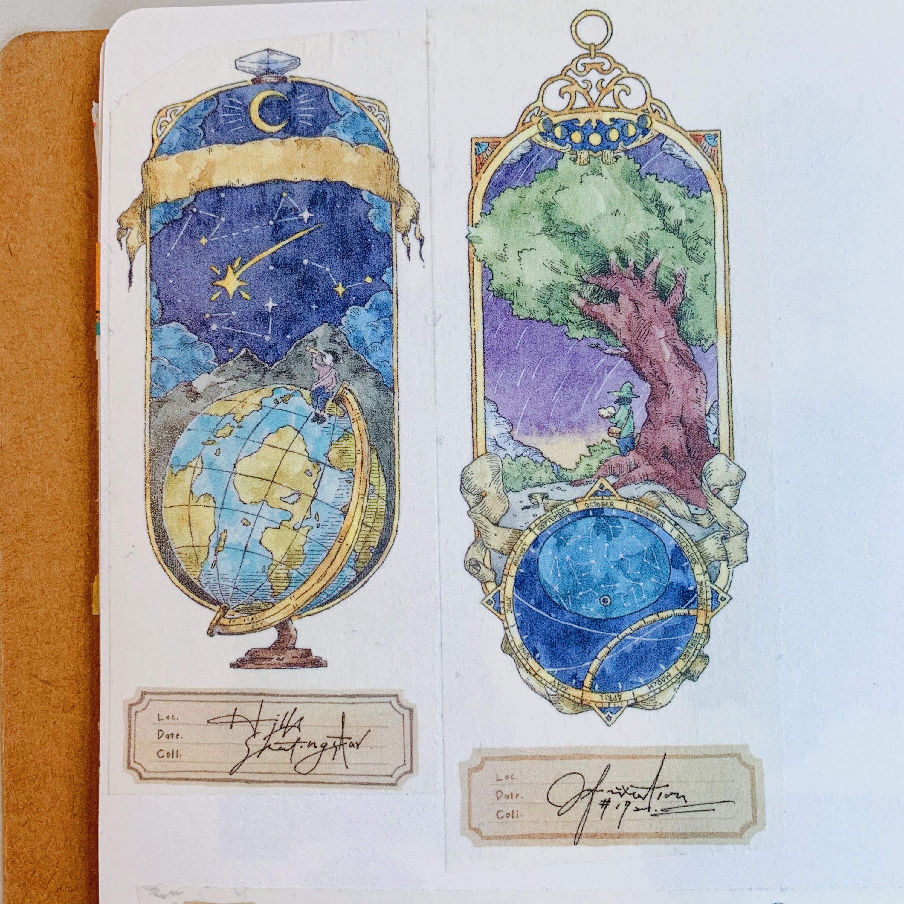 OURS 旅者足跡 紙膠帶